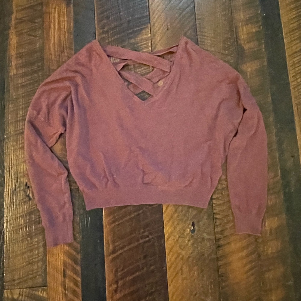 Cropped sweater
